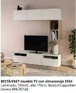 IKEA BESTÅ/EKET mueble TV con almacenaje oferta