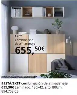 IKEA Besta/Eket combinación de almacenaje oferta