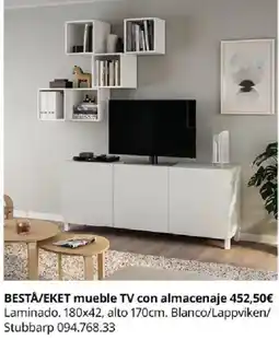 IKEA BESTÅ/EKET mueble TV con almacenaje oferta