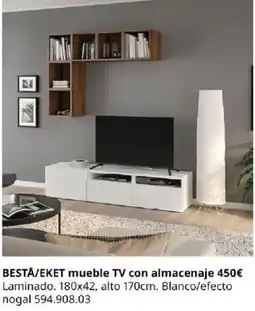 IKEA BESTÃ/EKET mueble TV con almacenaje oferta