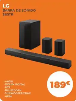 Pascual Martí LG barra de sonido s60tr oferta