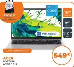 Pascual Martí Acer portátil aspire c-5 oferta