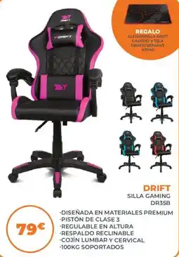 Pascual Martí Drift silla gaming dr35b oferta