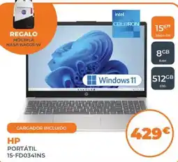 Pascual Martí hp portátil 15-fd0341ns oferta