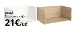 IKEA Besta estructura cajón oferta