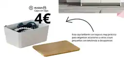IKEA Kuggis caja con tapa oferta