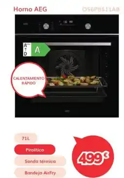 Mi electro Aeg Horno os6pb511ab oferta