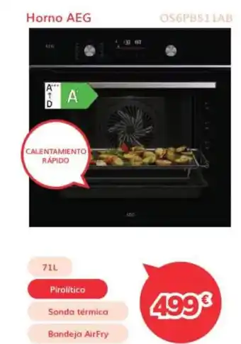 Aeg Horno os6pb511ab