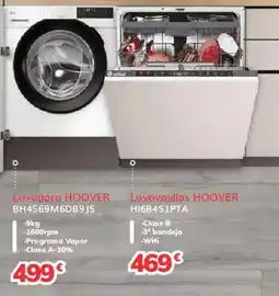Mi electro Hoover lavavajillas hi6b4s1pta oferta