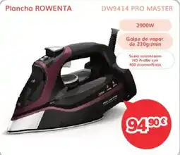 Mi electro Rowenta plancha dw9414 pro master oferta
