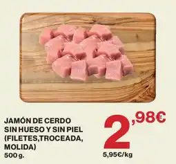 Supercor Jamón de cerdo sin hueso y sin piel oferta