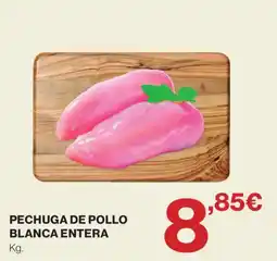 Supercor Pechuga de pollo blanca entera oferta