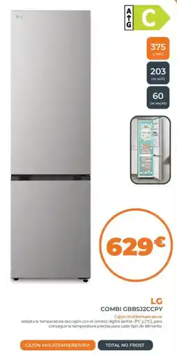 Pascual Martí LG combi gbbsj2ccpy oferta