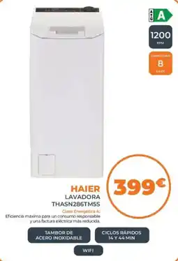 Pascual Martí Haier lavadora thasn286tm5s oferta