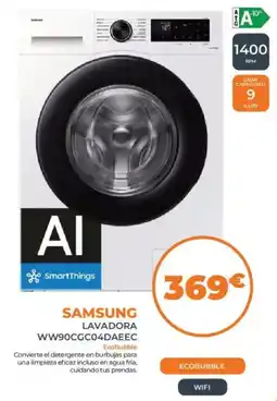 Pascual Martí Samsung lavadora ww90cgc04daeec oferta
