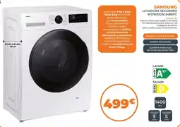Pascual Martí Samsung lavadora secadora wd90dg5g34beec oferta