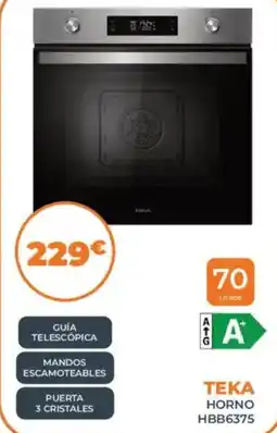 Pascual Martí Teka horno hbb6375 oferta