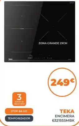 Pascual Martí teka encimera 63215ssmbk oferta