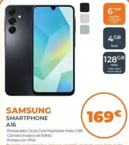 Pascual Martí samsung smartphone a16 oferta