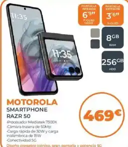 Pascual Martí motorola smartphone razr 50 oferta