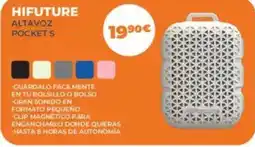 Pascual Martí Hifuture altavoz pocket s oferta