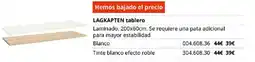 IKEA LAGKAP TEN tablero oferta