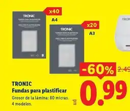 Ocine Tronic - fundas para plastificar oferta