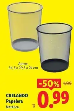 Ocine Crelando - papelera oferta