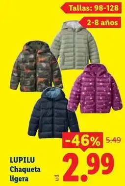Ocine Lupilu - chaqueta ligera oferta