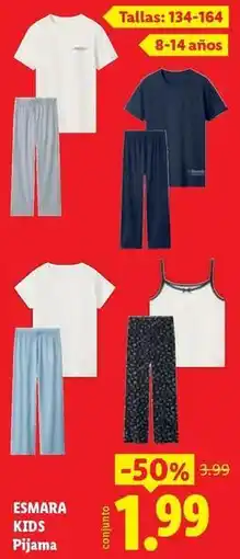 Ocine Esmara kids - pijama oferta