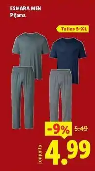 Ocine Esmara men - pijama oferta