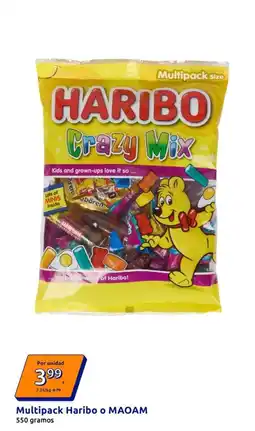 Action Haribo/maoam - multipack oferta