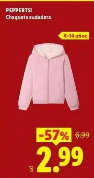 Ocine Pepperts! - chaqueta sudadera oferta