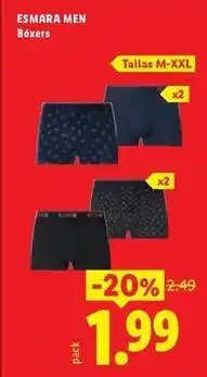 Ocine Esmara men - boxers oferta