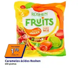 Action Roshen - caramelos acidos oferta
