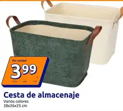 Action Cesta de almacenaje oferta