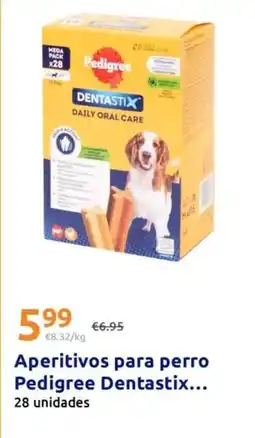 Action Pedigree - aperitivos para perro dentastix oferta