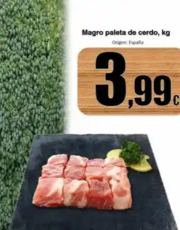 Super Alcoop Magro paleta de cerdo oferta