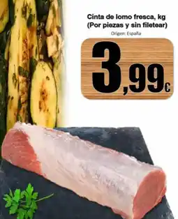 Super Alcoop Cinta de lomo fresca oferta