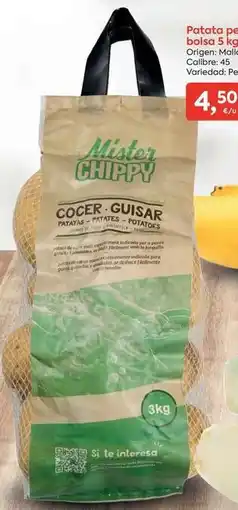 Suma Supermercados Fa - patata pe bolsa 5 kg orian oferta
