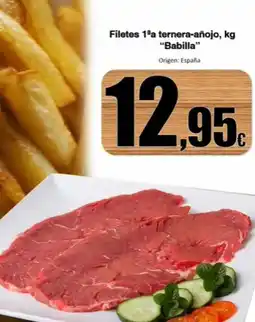 Super Alcoop Filetes 1ºa ternera-añojo, babilla oferta