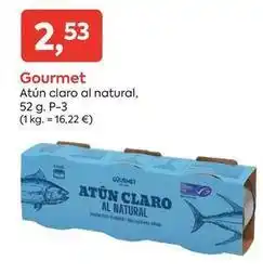 Suma Supermercados Gourmet - atun claro al natural oferta