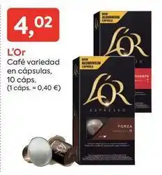 Suma Supermercados L'or - café variedad en cápsulas oferta