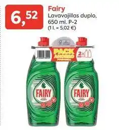 Suma Supermercados Fairy - lavavajillas duplo oferta