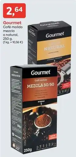 Suma Supermercados Gourmet - café molido mezcla o natural oferta