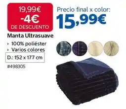 Costco Manta ultrasuave oferta