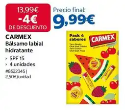 Costco Carmex - balsamo labial hidratante oferta