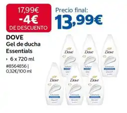 Costco Dove - gel de ducha essential oferta