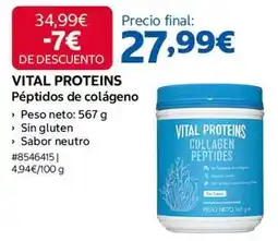 Costco Vital - peptidos de colageno oferta