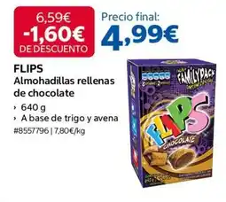 Costco Family - almohadillas rellenas de chocolate oferta